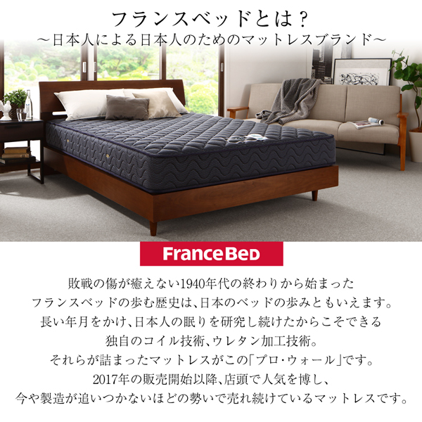 フランスベッドとは？日本人による日本人のためのマットレスブランド