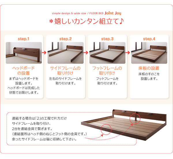 うれしいカンタンカンタン組立て