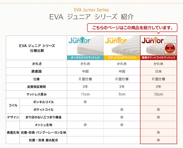 EVA ジュニアシリーズ 紹介