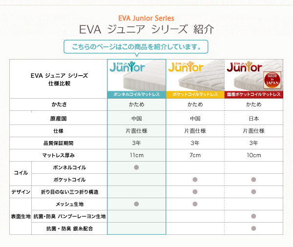 EVA ジュニアシリーズ 紹介